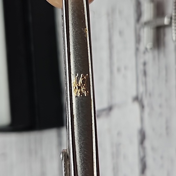 Burberry Gold Tone Cufflinks and Tie Bar Set - Picture 4 of 5